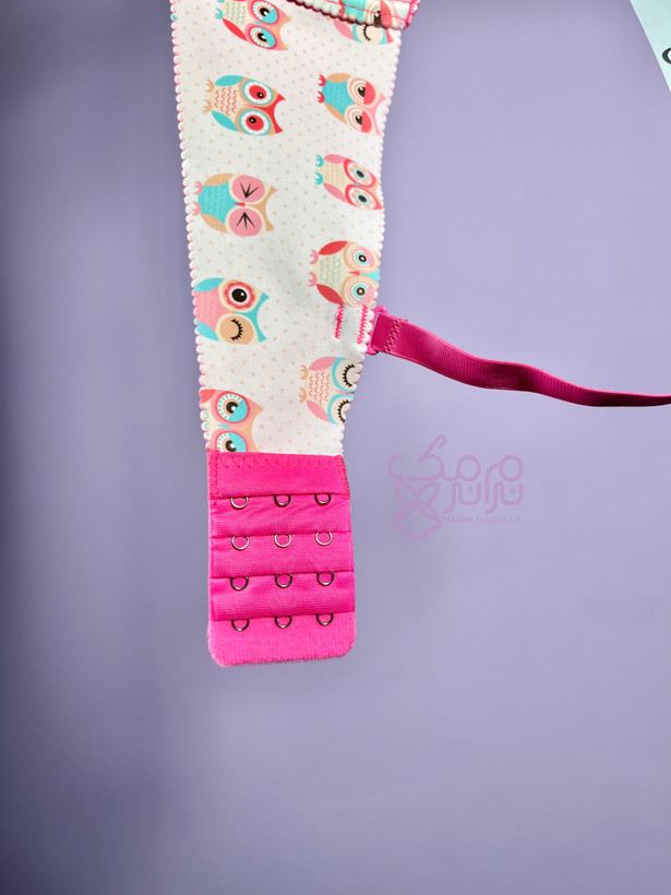 نمای بند ست شورت و سوتین لیزری نرم نرمک طرح جغد