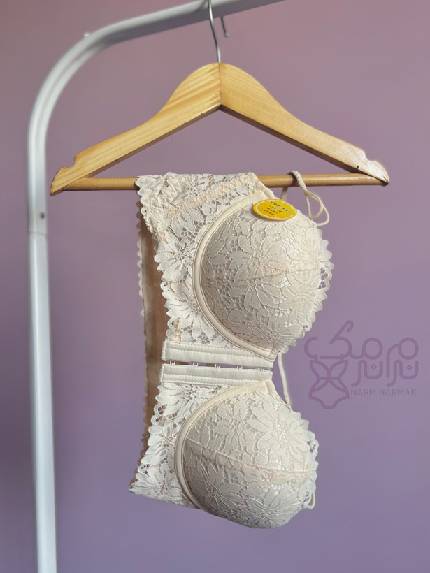 سوتین جلوبازشو اسفنجی نرم نرمک