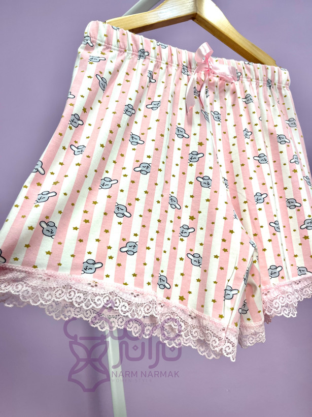 شلوارک نخ پنبه