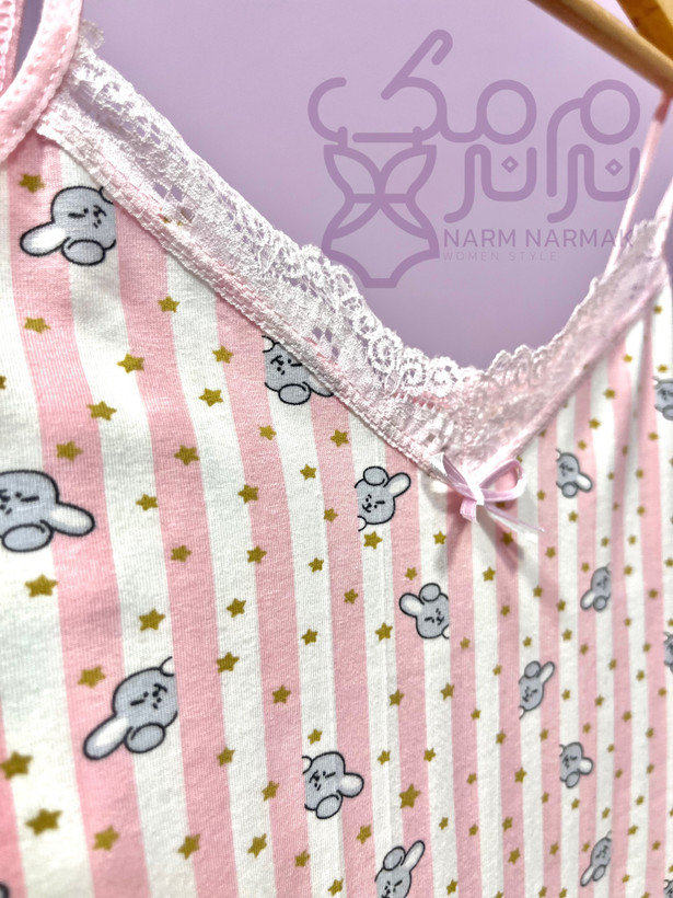 تاپ بندی صورتی