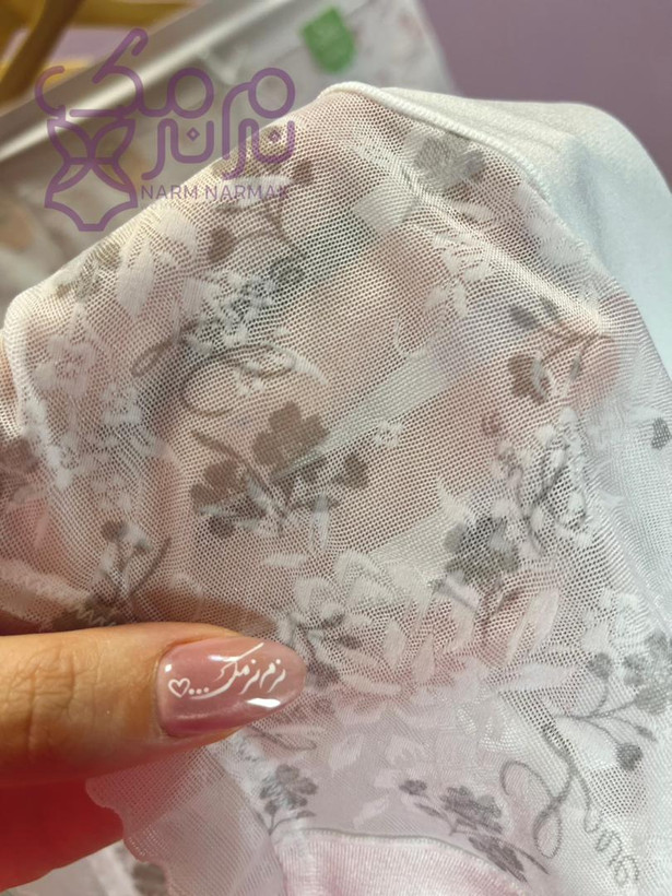 شورت توری ابریشمی نرم نرمک