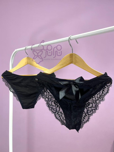 شورت فانتزی مشکی رونیا نرم نرمک