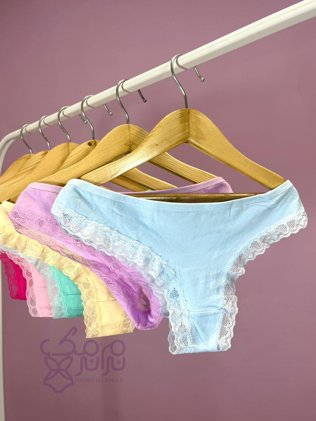 شورت آبی نرم نرمک