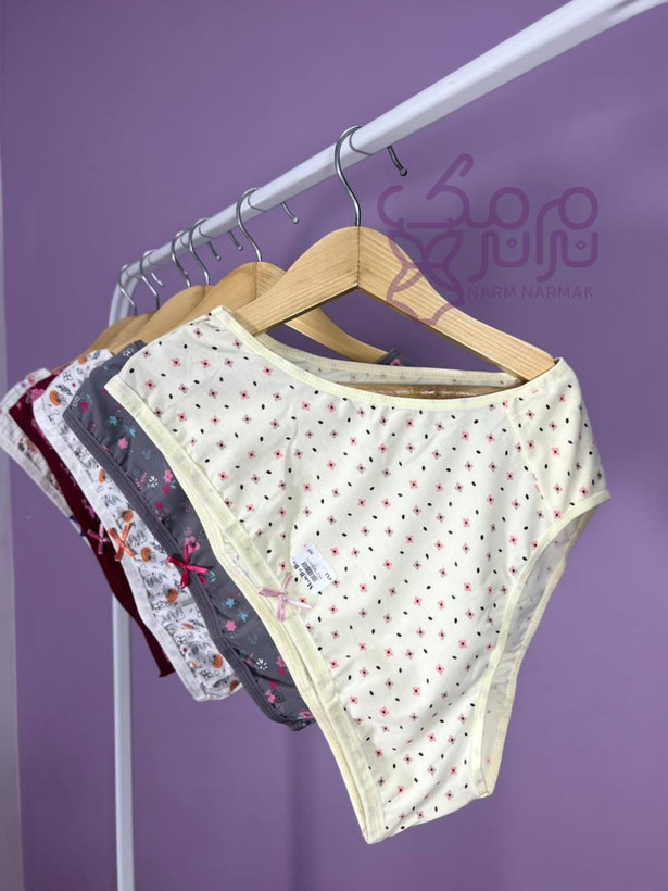 شورت سفید سایز بزرگ نخ پنبه نرم نرمک