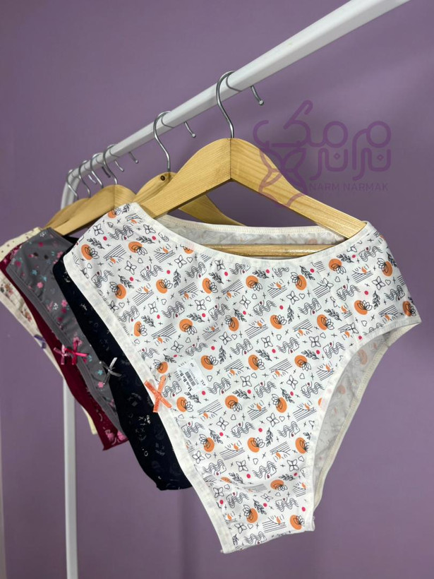 شورت طرحدار سایز بزرگ نرم نرمک