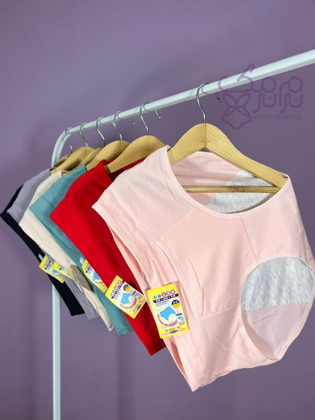 شورتکس صورتی ضد آب نرم نرمک