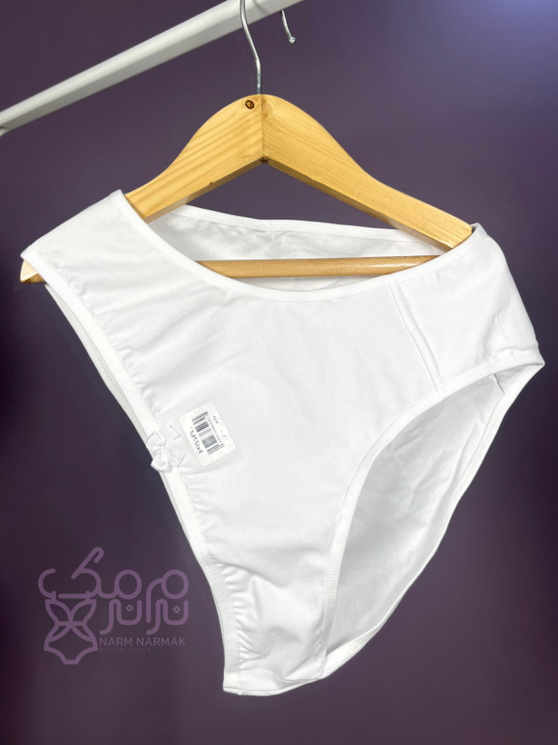 شورت نخی اعلا سفید | نرم نرمک
