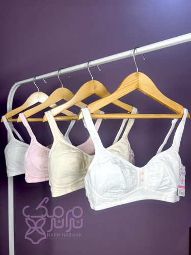 سوتین دخترانه بدون فنر کاپ A | نرم نرمک