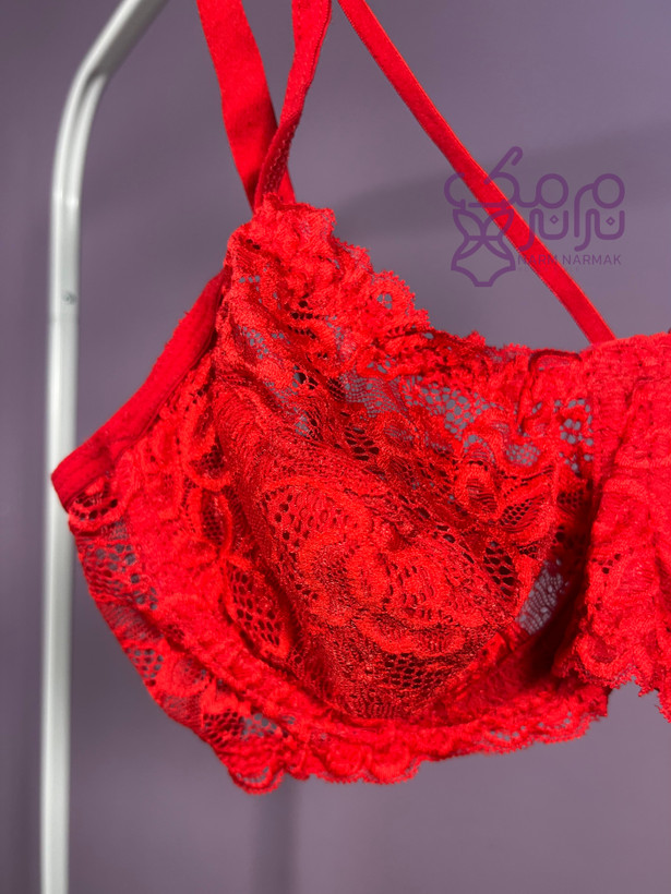 سوتین گیپور هارنس دار قرمز - نرم نرمک